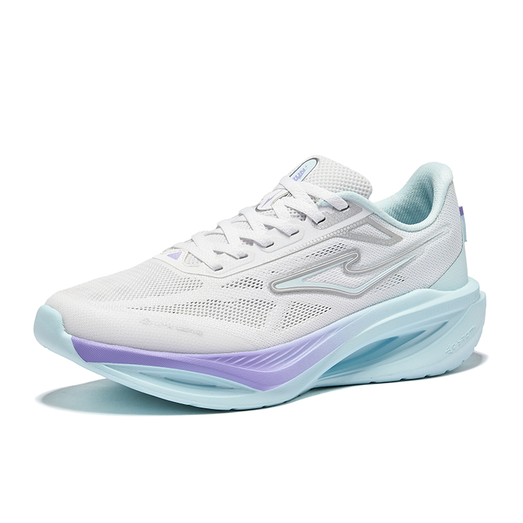 Erke Cushioning Rebound Cushioning Rebound Low top City Commuting Running Shoes Women’s Erke White Tranquil Blue