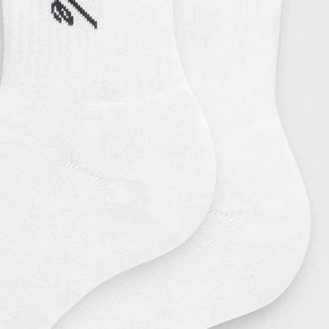Lululemon Daily Essentials SS25 Crew Socks Unisex 1 Pack White/Green Grape