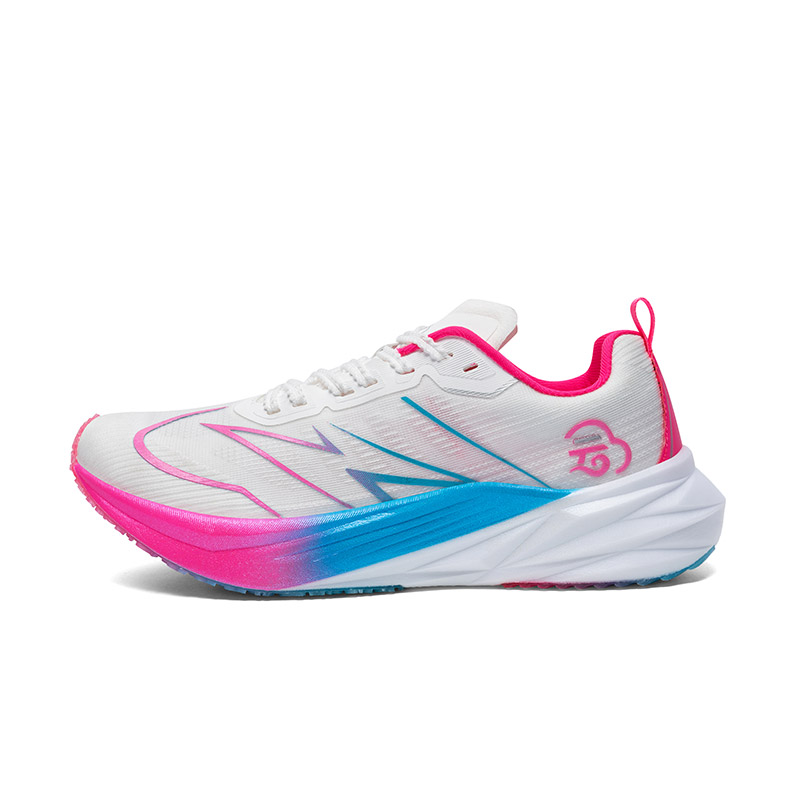 LPMX Running Shoes Unisex Low Top Pink Blue Mismatched