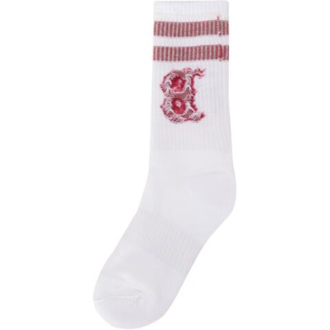 MLB Boston Red Sox Crew Socks Unisex 1 Pack Burgundy