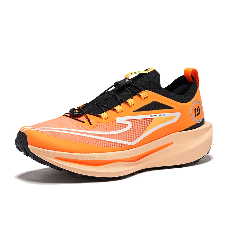 Erke Mugen PRO Running Shoes Men’s Low Top Orange Black White