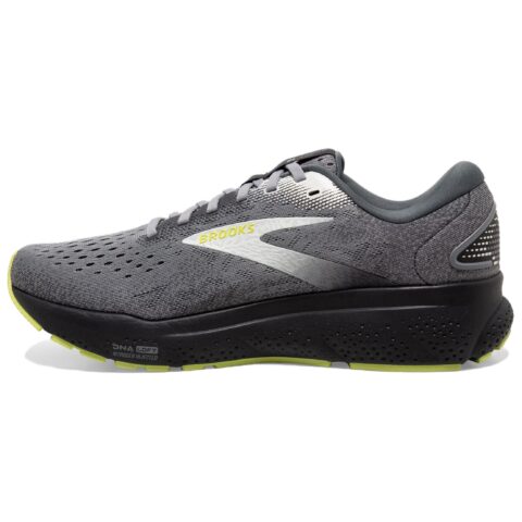 Brooks Ghost 16 Slip Resistant Abrasion Resistant Low top Running Shoes Men’s Gray