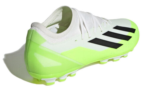 adidas Crazyflight X3 Artificial White Solar Green Grass Boots