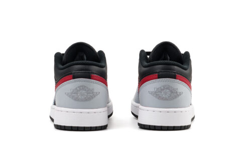 Jordan Air Jordan 1 Cushioning, Wear Resistant Low top Vintage Basketball Shoes Unisex Light Gray