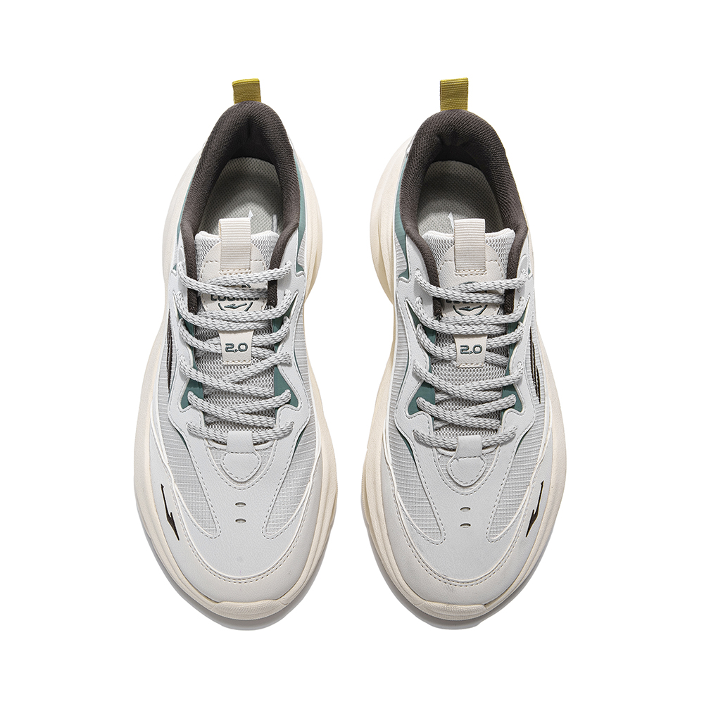 Erke Cushioning Abrasion Resistant Low top Casual City Commuting Running Shoes Men’s