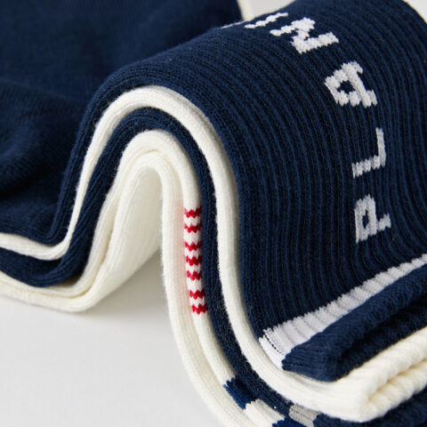 PLAN IN Crew Socks Unisex 5 Pack