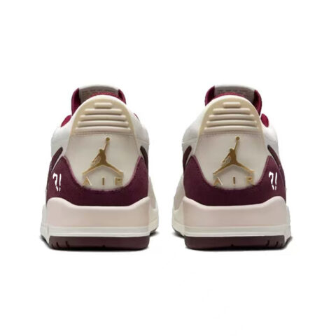 Jordan Legacy 312 Cushioning Slip Resistant Low top Vintage Basketball Shoes Men’s Brown