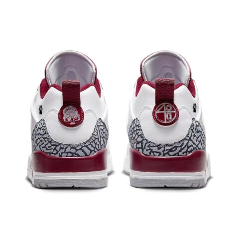 Jordan Spizike Red Plum And Wax Plum, Panda Lying On Its Stomach Abrasion Resistant Slip Resistant Low top