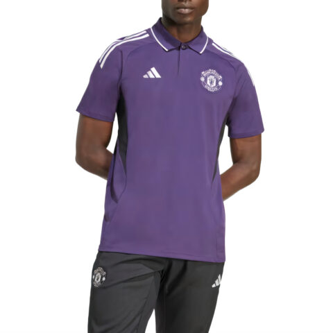 Adidas Free Shipping With AdiClub Manchester United Tiro 25 Competition Polo Shirt