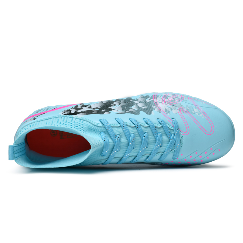 WEJIESS TF Turf Artificial Turf Slip Resistant Abrasion Resistant Slip Resistant Abrasion Resistant Soccer Shoes Unisex