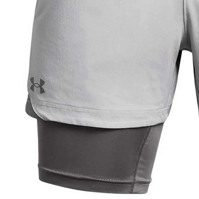 Under Armour Elevated Woven Peak Sports Shorts Men’s Gray