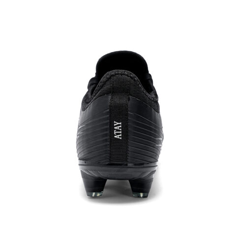 ATAY Slip Resistant Abrasion Resistant Slip Resistant Abrasion Resistant Soccer Shoes Unisex Black