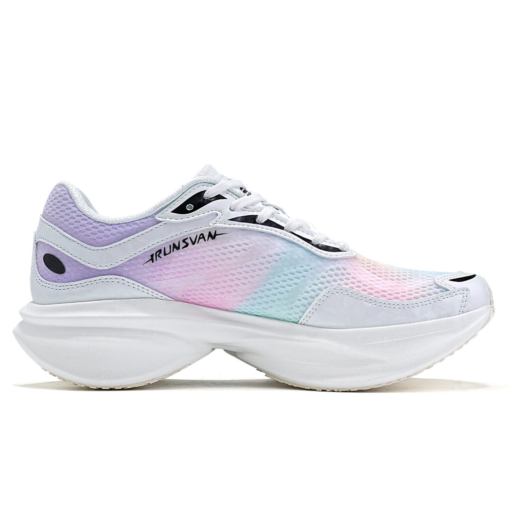 IRUNSVAN Low top Running Shoes Unisex Ai Pao Bai Dopamine