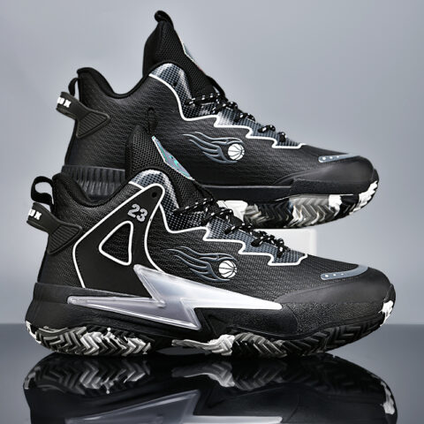 TONYBEAR Mid top Basketball Shoes Unisex