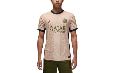 Jordan Paris Saint Germain 2023/24 Match Fourth Men's Jordan Dri FIT Adv Soccer Authentic Jersey