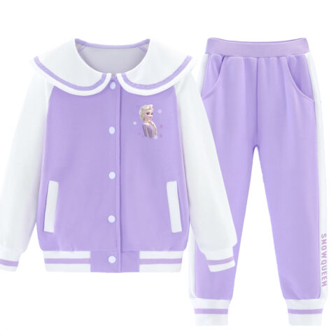 Disney Casual Sportswear Purple Children Aged 3 7 Years Old