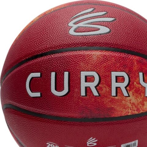 Under Armour CURRY 295 Nove Pu Basketball Red Collector’s Level Size 7 Ball Training Competition Unisex