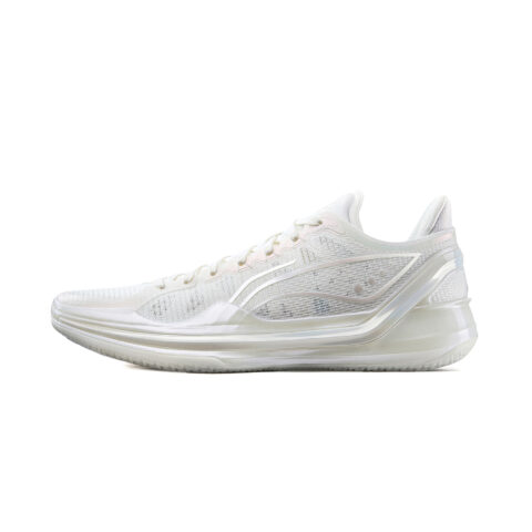 Li Ning Blade 4 V2 Cushioning Slip Resistant Support Lightweight Rebound Low top Basketball Shoes Men’s White