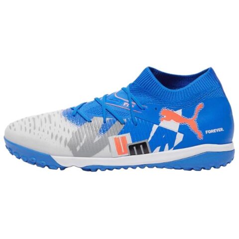 PUMA FUTURE 8 MATCH TF Turf Fabric Soccer Shoes Unisex Blue White