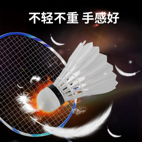 Li Ning KS09 1 Duck Feather Shuttlecock 12 Pack Duck Feather Shuttlecocks