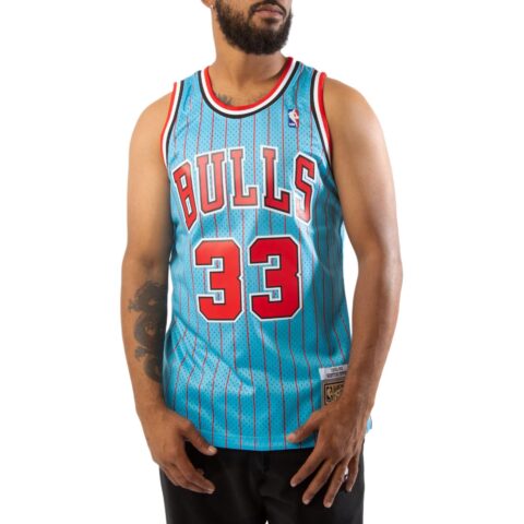 Mitchell Ness Scottie Pippen striped vest