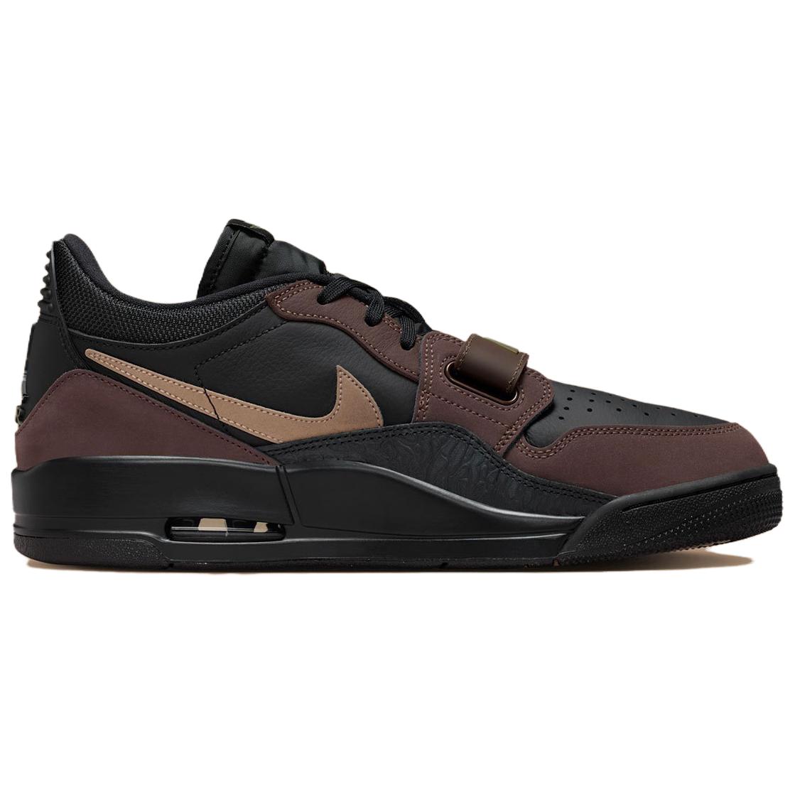 Jordan Legacy 312 Low top Vintage Basketball Shoes Men’s Black Brown