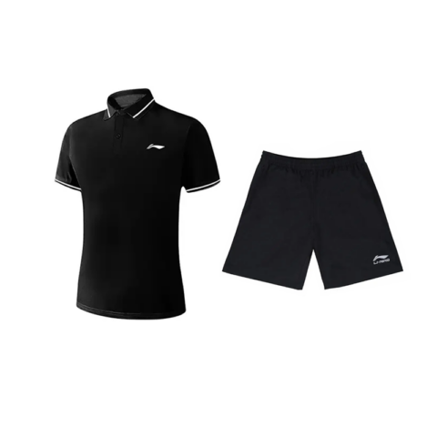 Li Ning Casual Sportswear Unisex Black+Black