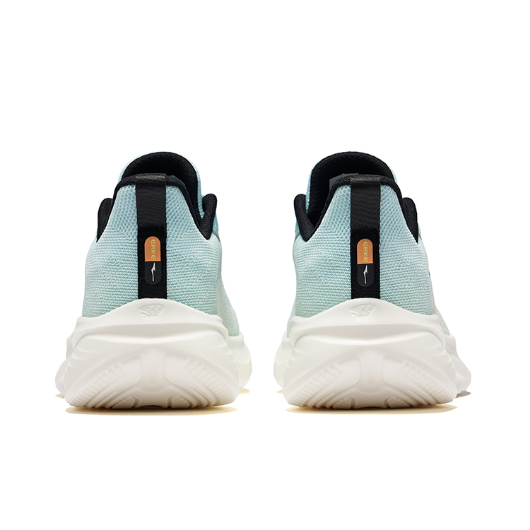 Erke Awakening 3 Cushioning Rebound Low Top Training Running Shoes Men’s Tranquil Blue Sprout Green