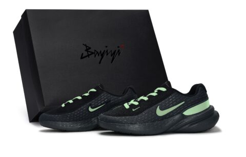 Nike Uplift SC Slip Resistant Abrasion Resistant Low top Running Shoes Unisex Black Green
