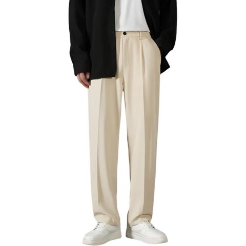 Anta Variety Training Collection Sports Pants Men’s Beige Khaki