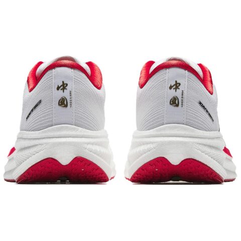 Anta Champion 3 Cushioning Abrasion Resistant Lightweight Low top Long Distance Running Shoes Men’s White Red