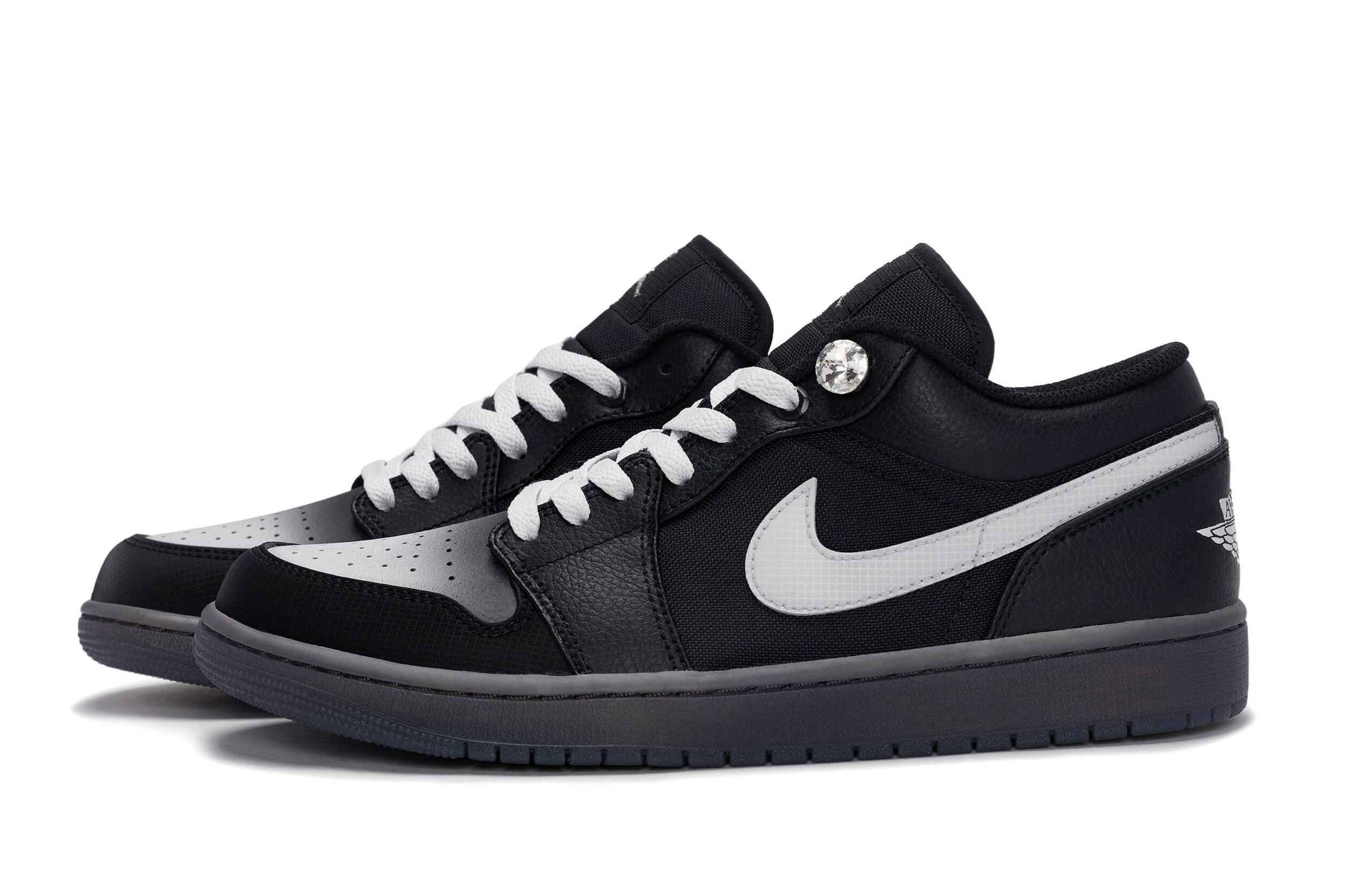 Jordan Air Jordan 1 Vintage Basketball Shoes Unisex Low Top White