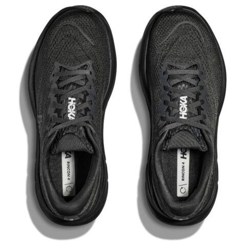 HOKA ONE ONE RINCON 4 Slip Resistant Low top Running Shoes Men’s Black