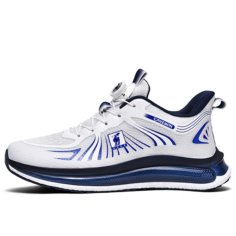 LINGHANGLUOTUO Cushioning Slip Resistant Lightweight Low top Popcorn Casual Running Shoes Unisex