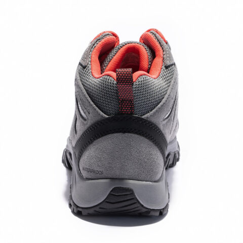Columbia Slip Resistant Abrasion Resistant Cushioning Mid top Mountaineering Hiking Shoes Women’s Gray Orange