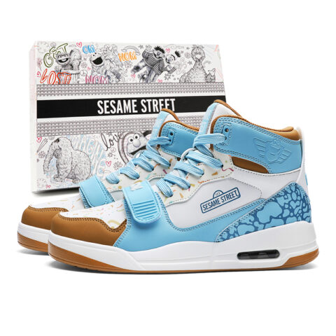 SESAME STREET Mid top Vintage Basketball Shoes Unisex
