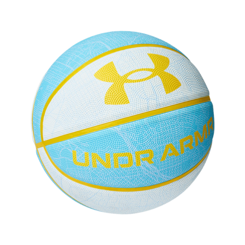 Under Armour LOGO Collection Rubber Basketball Mint Mambo Green Size 7 Street Competition Unisex