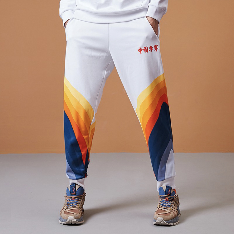 Li Ning Sports Pants Men’s Standard White Moderate