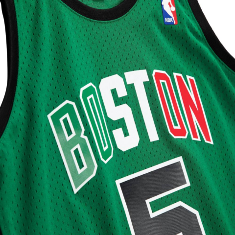 Mitchell & Ness Kevin Garnett Boston Celtics 2007 08 Italy Game Swingman Jersey