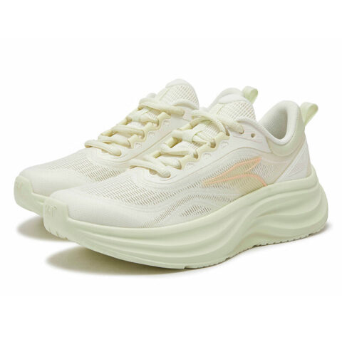 361° Breathable Coverage Low top Casual Running Shoes Women’s White Green