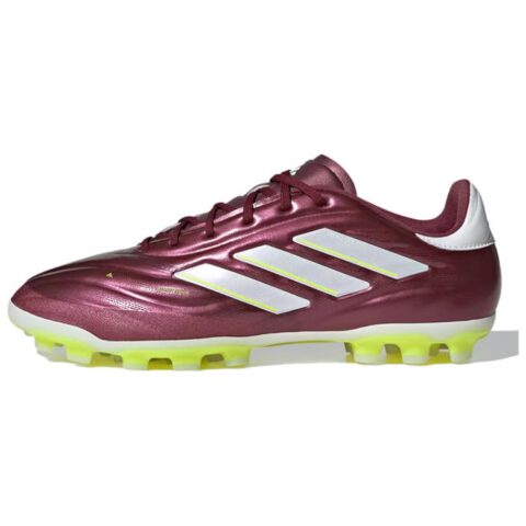 Adidas COPA PURE 2 AG Artificial Ground Slip Resistant Abrasion Resistant Soccer Shoes Men's Dark Red