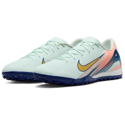 Nike Mercurial Vapor 16 Synthetic Leather Soccer Shoes Unisex Light Green