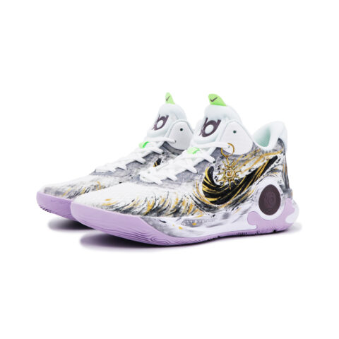 Nike KD Trey 5 IX Mid top Vintage Basketball Shoes Men’s Black Gold