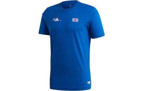 Adidas Soccer Jerseys Men's Blue Moderate Straight Fit
