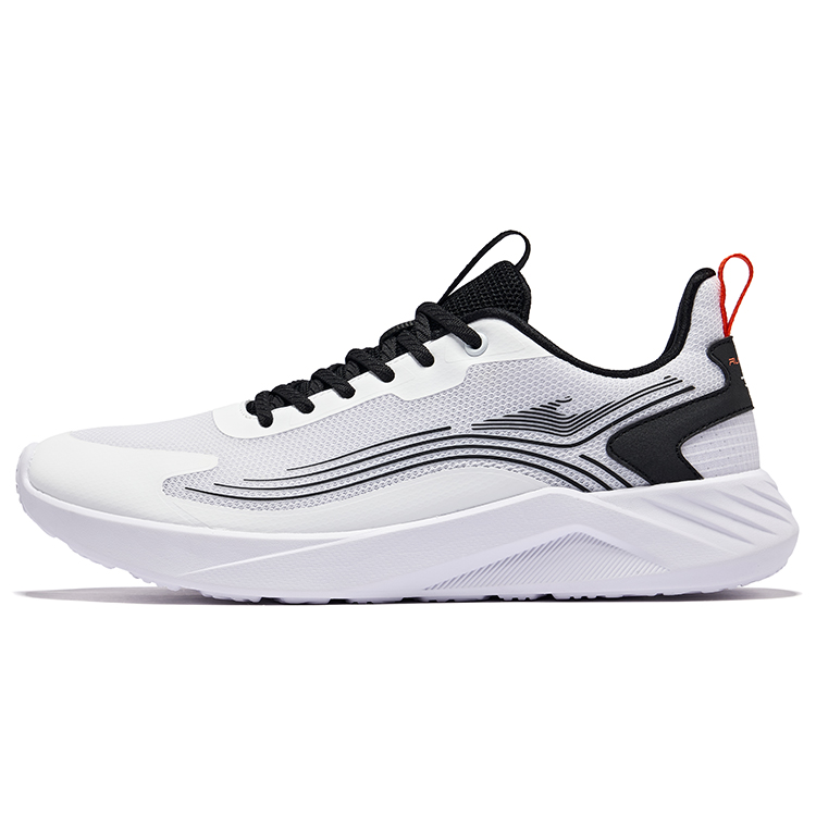 Erke Cloud Journey Low top Running Shoes Men’s White Black