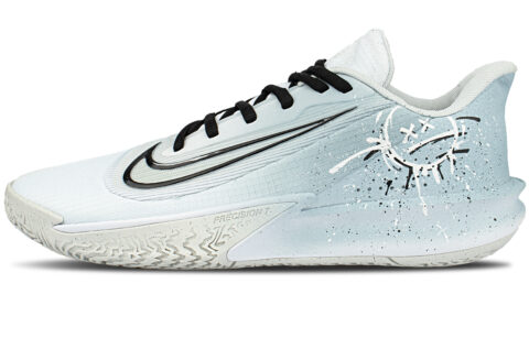 Nike Precision 7 Cushioning Low top Basketball Shoes Unisex Blue