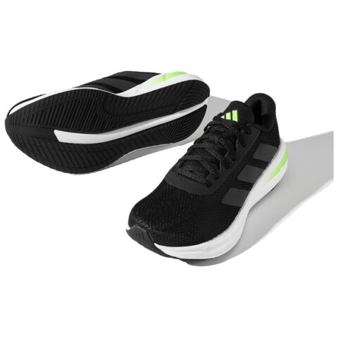 Adidas Galaxy Lightweight Running Shoes Unisex Black White