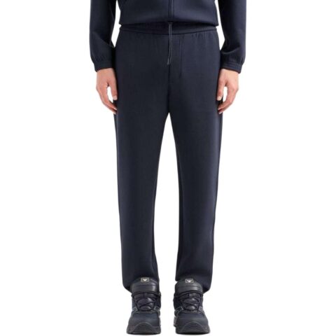 Emporio Armani Straight-Leg Drawstring Track Trousers