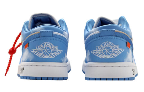 Jordan Air Jordan 1 Low top Vintage Basketball Shoes Women’s Carolina Blue