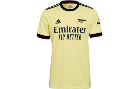 Adidas Arsenal Soccer Jerseys Men's Yellow Moderate